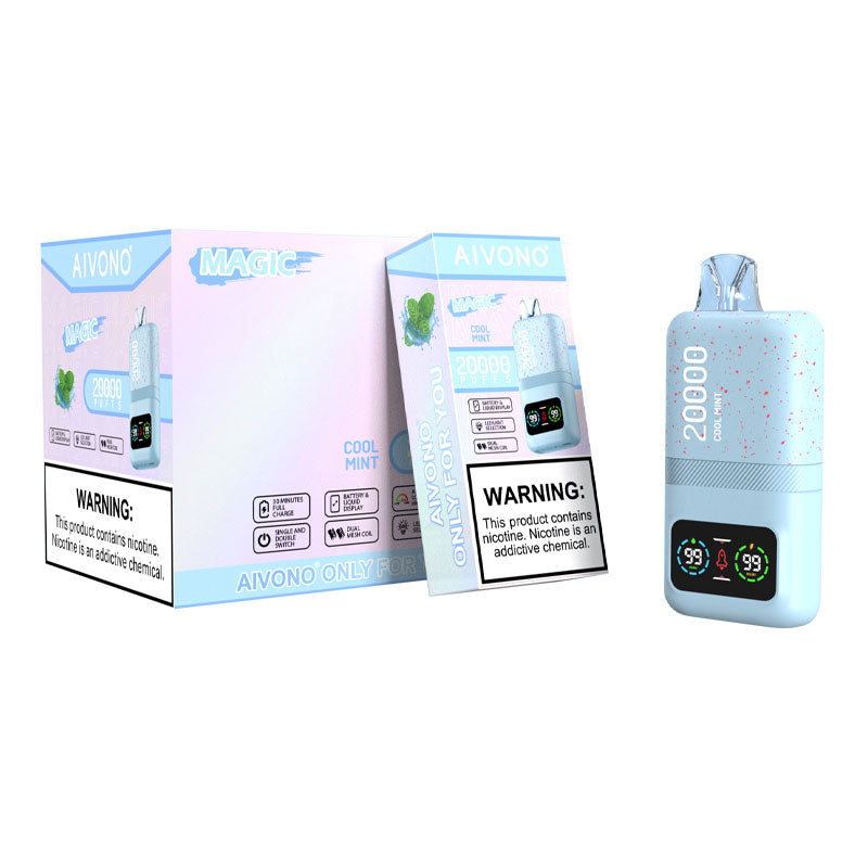 AIVONO MAGIC 20K Puffs Disposable Vape - Long Lasting Smooth 0% Nicotine